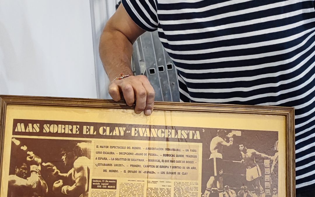 Homenaje en Granada a una Leyenda del Boxeo Alfredo Evangelista