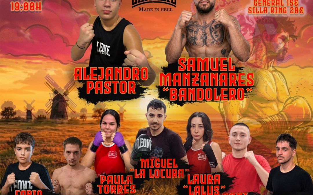Gran Velada «Homenaje al Boxeo Español» en Manzanares este 31 de Octubre