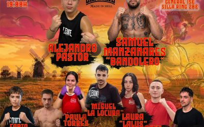 Gran Velada «Homenaje al Boxeo Español» en Manzanares este 31 de Octubre